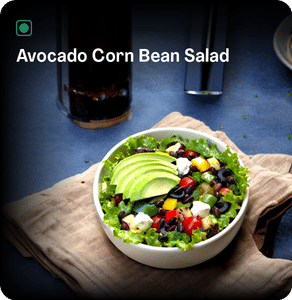 Avocado Corn Bean Salad