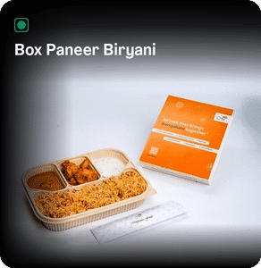 Box Paneer Biryani