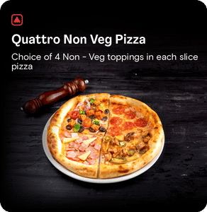 Quattro Non Veg  Pizza