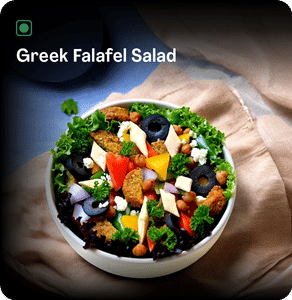 Greek Falafel Salad