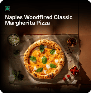 Naples Woodfired Classic Margherita Pizza
