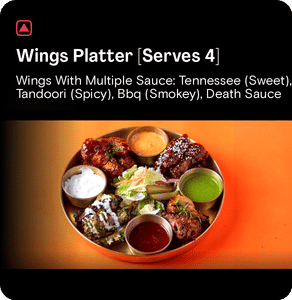 Wings Platter [Serves 4]