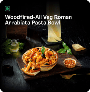 Woodfired - All Veg Roman Arrabiata Pasta Bowl