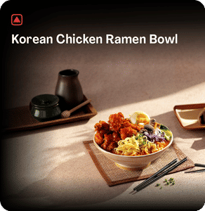 Korean Chicken Ramen Bowl