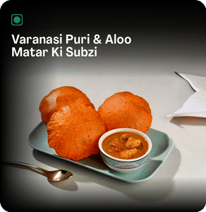 Varanasi Puri & Aloo Matar Ki Subzi