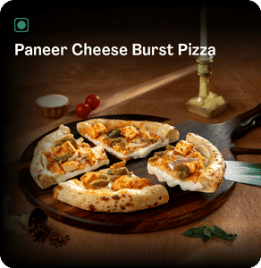 Paneer Cheese Burst Pizza
