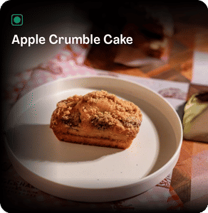 Apple Crumble Cake