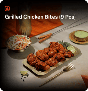 Grilled Chicken Bites (9 Pcs)