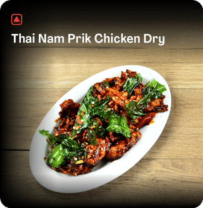 Thai Nam Prik Chicken Dry