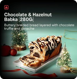 Chocolate & Hazelnut Babka [280g]