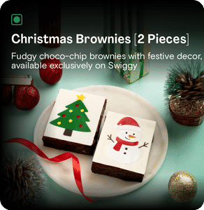Christmas Brownies [2 Pieces]