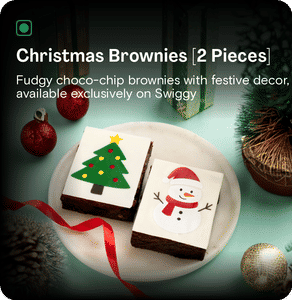 Christmas Brownies [2 Pieces]