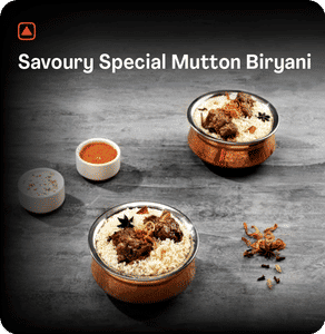 Savoury Special Mutton Biryani