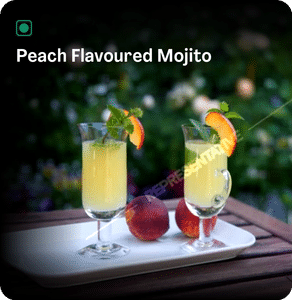 Peach Flavoured Mojito