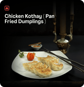 Chicken Kothay ( Pan Fried Dumplings )