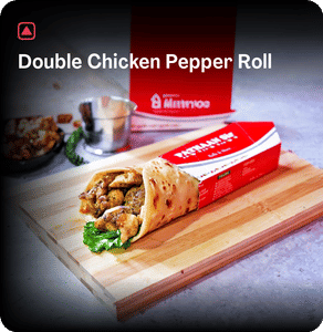 Double Chicken Pepper Roll