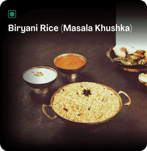 Biryani Rice (Masala Khushka)