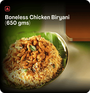 Boneless Chicken Biryani (650 gms)