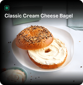 Classic Cream Cheese Bagel