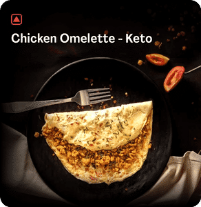Chicken Omelette - Keto