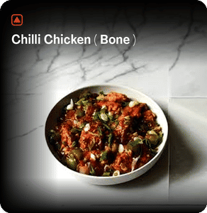 Chilli Chicken ( Bone )