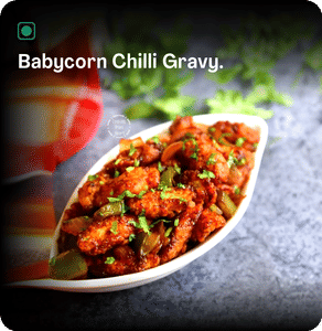 Babycorn Chilli Gravy.