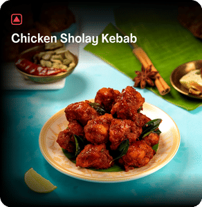 Chicken Sholay Kebab