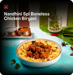 Nandhini Spl Boneless Chicken Biryani