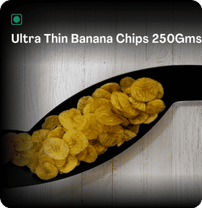 Ultra Thin Banana Chips 250gms 