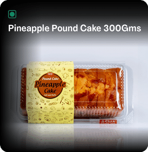 Pineapple Pound Cake 300Gms