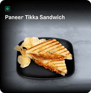 Paneer Tikka Sandwich