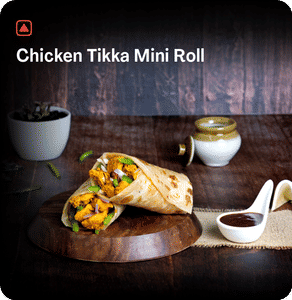 Chicken Tikka Mini Roll
