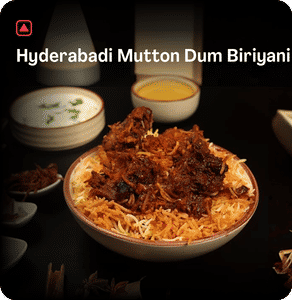 Hyderabadi Mutton Dum Biriyani