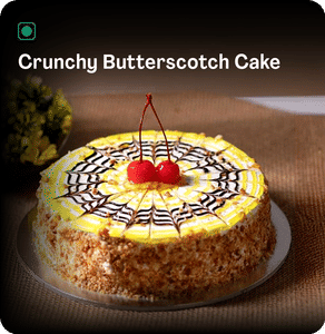 Crunchy Butterscotch Cake