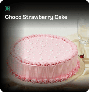 Choco Strawberry Cake