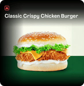 Classic Crispy Chicken Burger