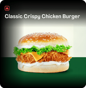 Classic Crispy Chicken Burger