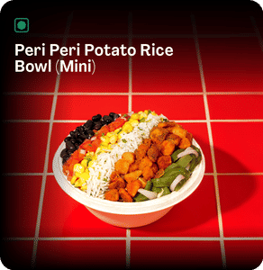 Peri Peri Potato Rice Bowl (Mini)