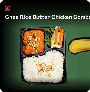 Ghee Rice Butter Chicken Combo