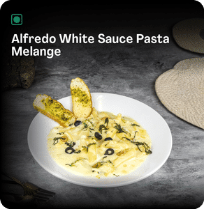 Alfredo White Sauce Pasta Melange