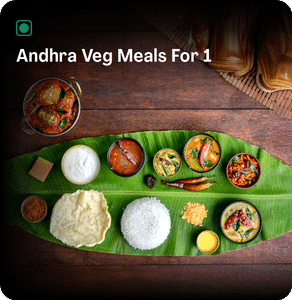 Andhra Veg Meals For 1