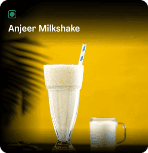 Anjeer Milkshake