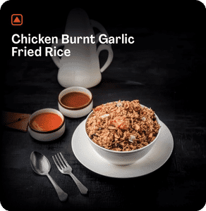Chicken Burnt Garlic Fried Rice