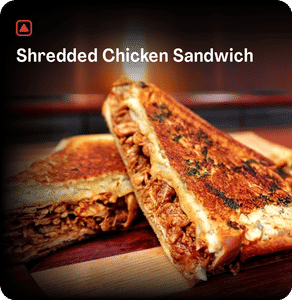 Shredded Chicken Sandwich