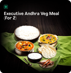 Executive Andhra Veg Meal (For 2)