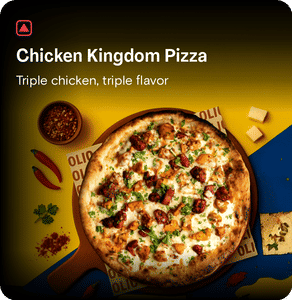 Chicken Kingdom Pizza