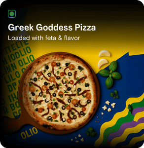 Greek Goddess Pizza