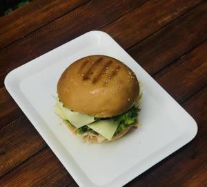 Chicken Double Cheese Burger