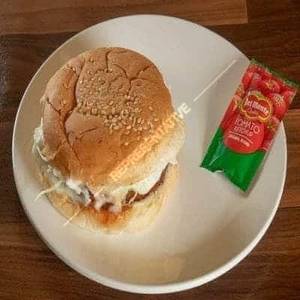 Paneer Maharaja Burger