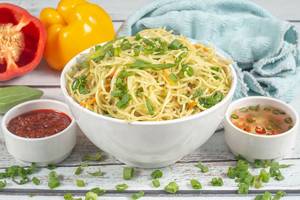 Veg Singapore Noodles